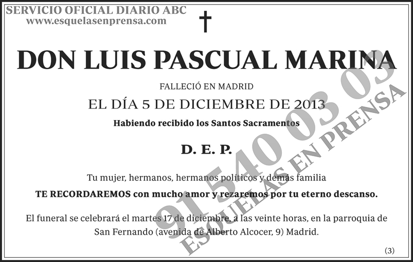 Luis Pascual Marina